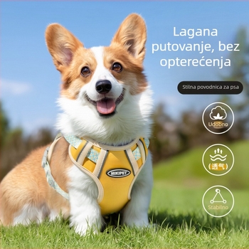 I-oblik pasji harnes, otporan na kidanje, poliester, za šetnje, brend Zuo Shuai