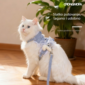 Prsluk za pse za male pse, poliester, ne povlači se, za šetnje