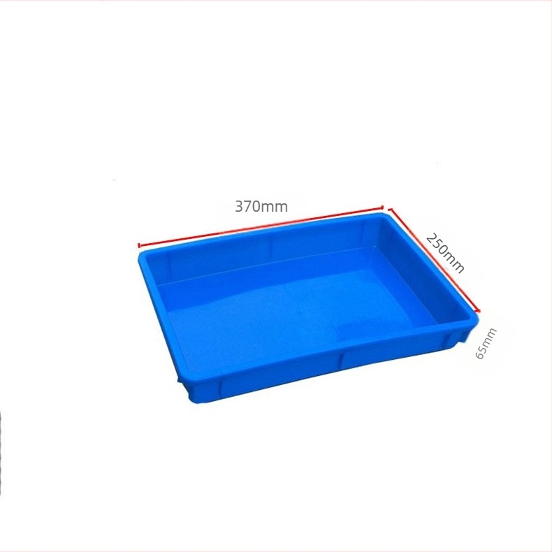 HDPE plastična kutija za prijenos/turnover za povrće i voće, injekcijsko oblikovanje, debljina zida 1.0–1.5 mm, težina 0.31 kg, nosivost 5 kg