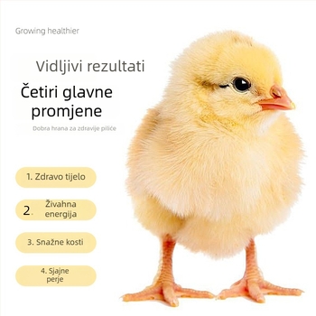 Starter hrana za piliće i prepelice (Uvoz: Ne; Privatna oznaka: Da; Tržište: Ostalo)