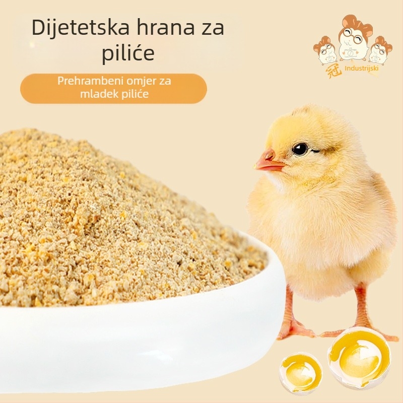 Starter hrana za piliće i prepelice (Uvoz: Ne; Privatna oznaka: Da; Tržište: Ostalo)
