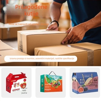 Kutija za preseljenje i skladištenje s kopčom na ručki, valoviti karton, izuzetno čvrst, 230 g/m²