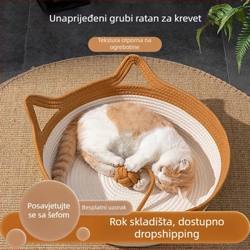 Tkaninsko gnijezdo za mačke za sve sezone — Zixuan, porijeklo Anhui, za mačke