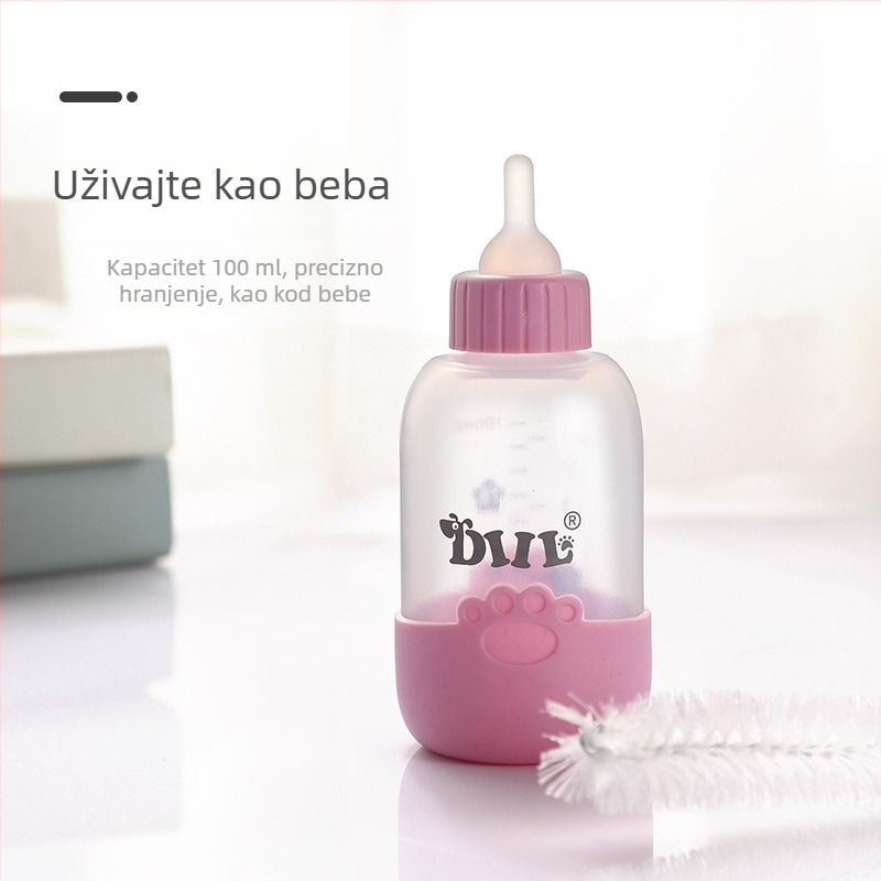 Set silikonskih bočica za kućne ljubimce, 5 komada, za pse i mačke