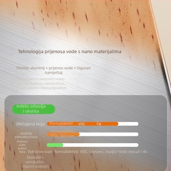 Zidni dvostruki policu za kupaonicu s držačem ručnika, aluminijska legura, ugradnja bez bušenja, pohrana i organizacija