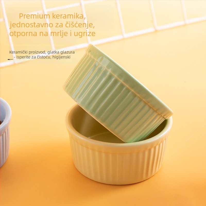 Mini viseća keramička posuda za hrčke i mala kućna ljubimca, keramička posuda na metalnom stalku, anti-tip dizajn, marka Shuo ni