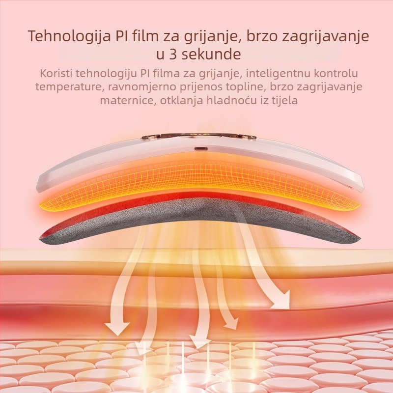 Pojas za infracrveno grijanje i masažu Ng-708, 4 brzine, 50–65°C, 410 g