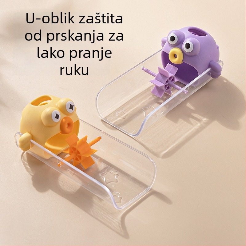 Proširivač slavine – dječji crtani dizajn, универzalna kompatibilnost, Materijal: PP, Funkcija: proširivač slavine, Marka: Xingyang, Serija: Dudu fish, Predstavljanje: travanj 2025