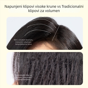 Stilizator za kosu i uvijač — zakrivljena površina, turmalin-keramičko grijanje, 15 razina kontrole temperature, 35W, 220V, CE certifikat