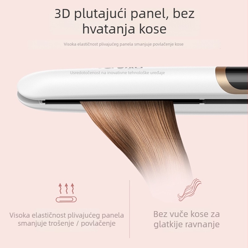 Dvostruki aparat za ravnanje i kovrčanje kose, za kućnu upotrebu, četiri načina grijanja, keramički premaz, promjer 21–30 mm, 40 W, 220 V