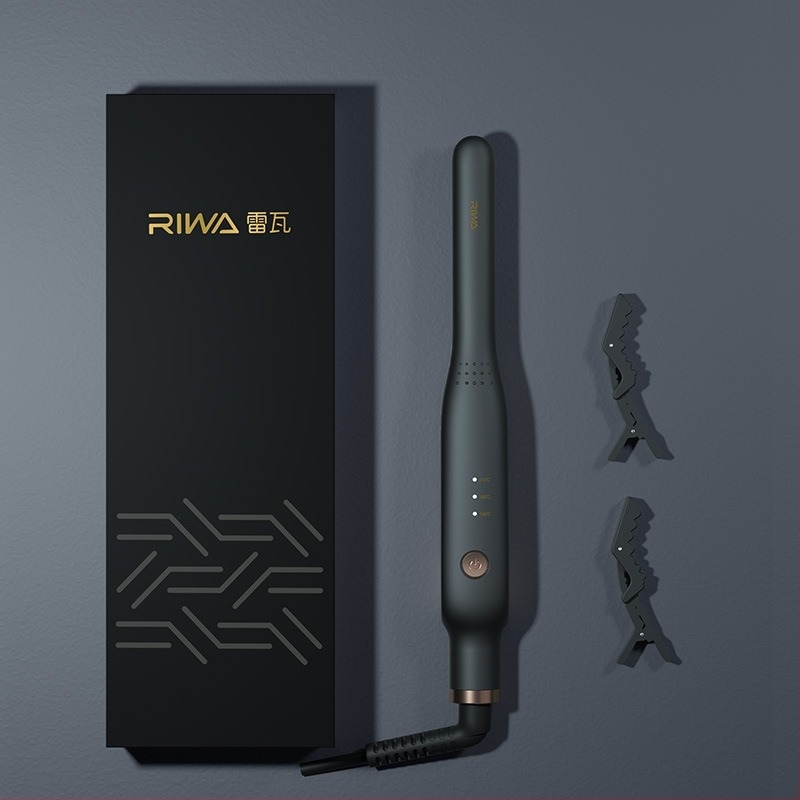 Dvostruko korištenje kovrčanja i ravnanja kose s keramičkom pločom 31 mm+, 25W, 220V, kabelsko napajanje, 3 razine temperature, kratke kose