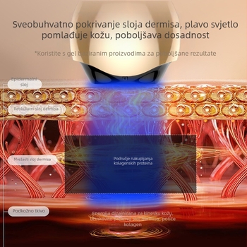 Masirač za lice – prenosni, ugrađena baterija 1000–1200 mAh, obnova kože, IPX0