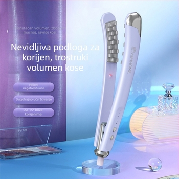 KIMHOME Trostruki alat za kosu s negativnim ionima, keramički grijani element, kabelsko napajanje 220V
