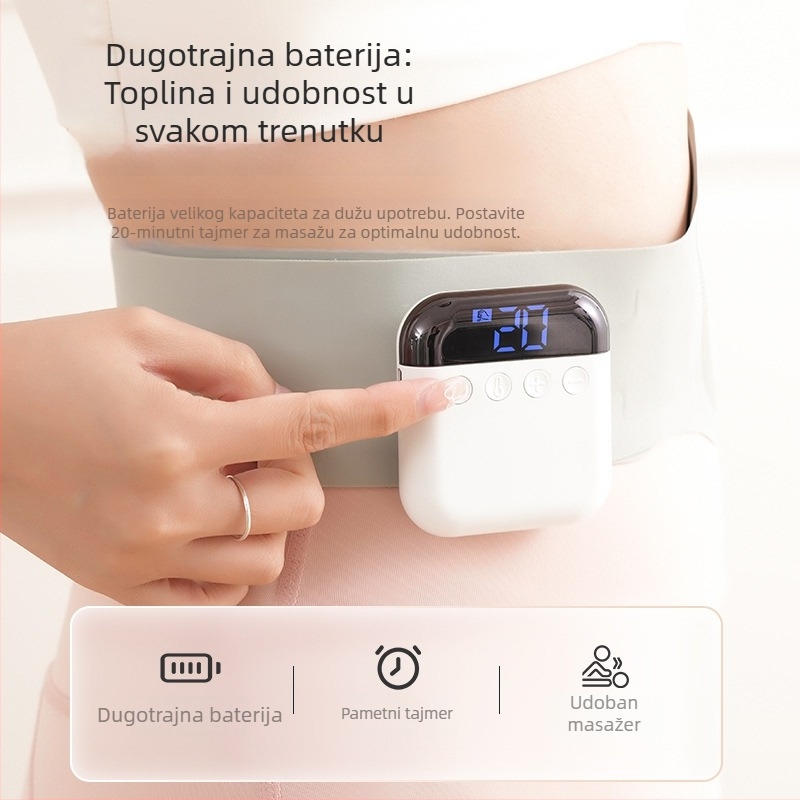 Pojas za masažu struka – Prijenosni EMS grijani masažer za struk, listove i trbuh (Marka: Kodak chicken; Način masaže: topli kompres; Datum izlaska: srpanj 2025; Područja primjene: struk, listovi, trbuh)