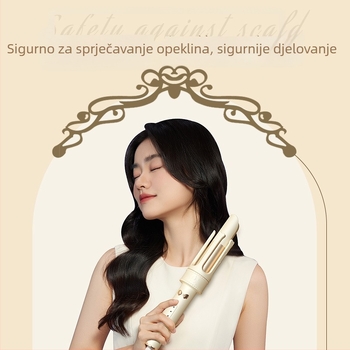 Presa za kovrčanje s keramičkim premazom, 3-stupanjska regulacija temperature, žično napajanje AC, 61W, 220V