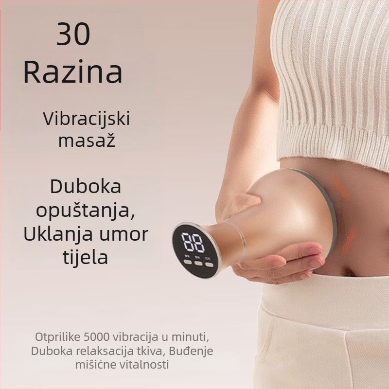 SEEYOUNG XY-M04 Električni uređaj za terapijski scraping meridijana s grijanjem, USB napajanje i upravljanje gumbom