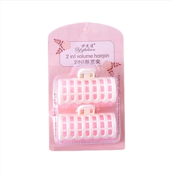 Lan xiang uvijač za kosu — šuplji, samoljepljivi uvijač za kratku kosu, plastika/smola, šifra proizvoda 1644