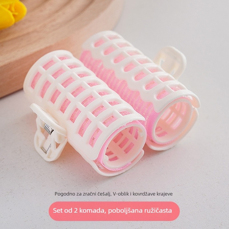 Lan xiang uvijač za kosu — šuplji, samoljepljivi uvijač za kratku kosu, plastika/smola, šifra proizvoda 1644