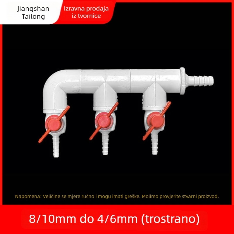 Ventil za distribuciju kisika u akvariju, materijal smola, podrijetlo Zhejiang, marka Colorful plastic