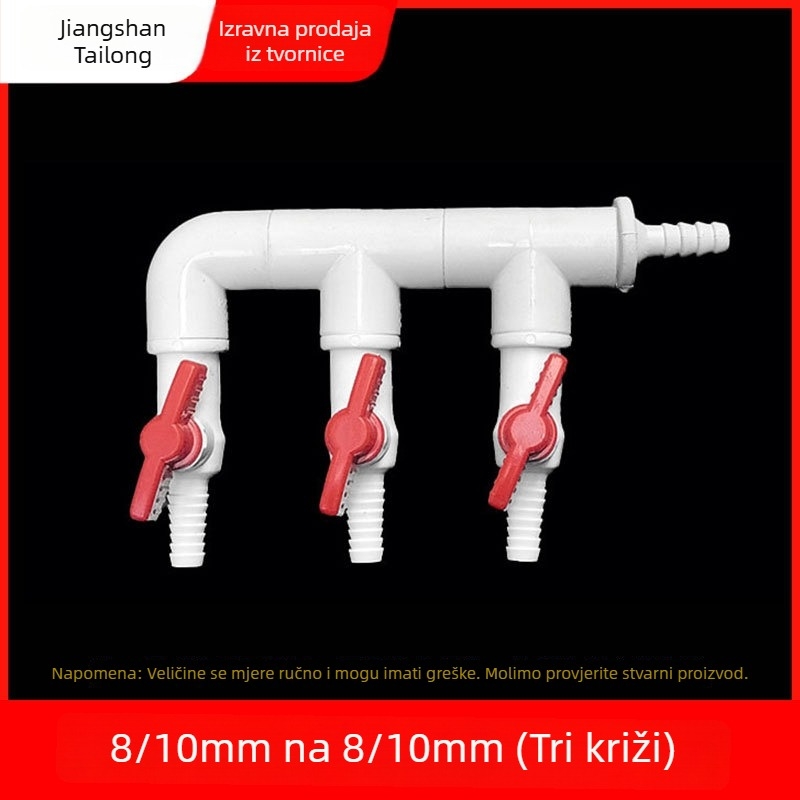 Ventil za distribuciju kisika u akvariju, materijal smola, podrijetlo Zhejiang, marka Colorful plastic