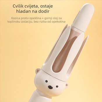 Automatski uvijač za kosu s negativnim ionima, turmalinsko-keramički grijač, 15-stupanjsko upravljanje temperaturom, 29 W, 220 V