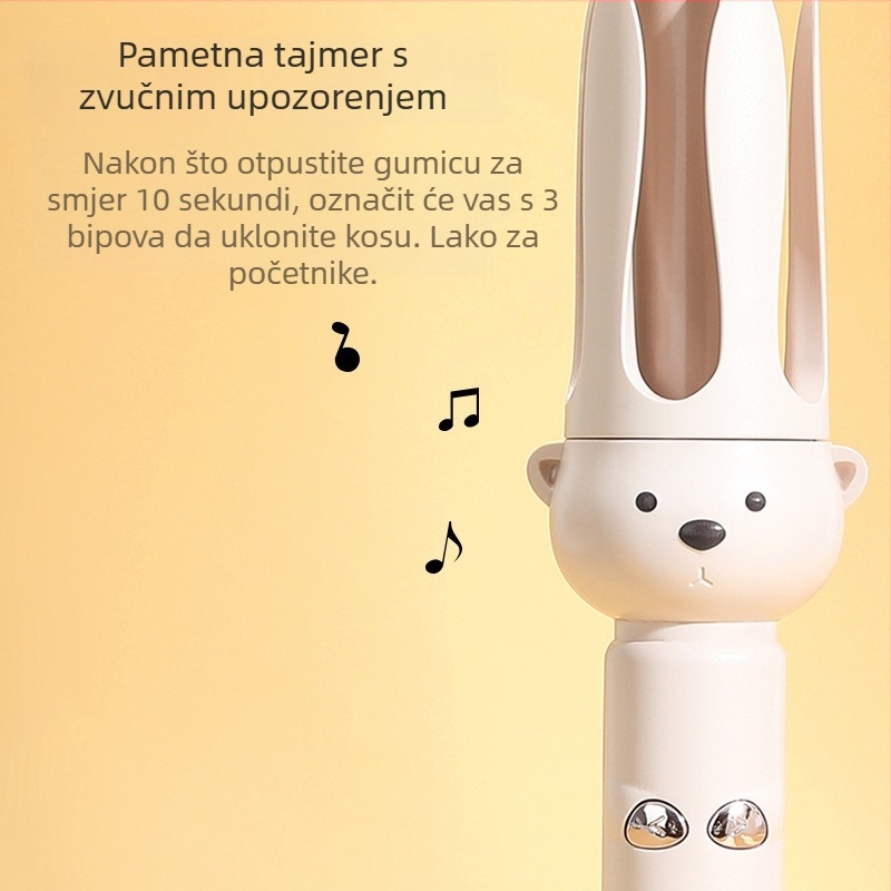 Automatski uvijač za kosu s negativnim ionima, turmalinsko-keramički grijač, 15-stupanjsko upravljanje temperaturom, 29 W, 220 V