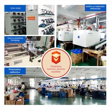 Električni brijač s rotirajućom glavom od 3 dijela, motor bez četkica, ugrađena baterija 500–800 mAh, trajanje >60 minuta, potpuno periva konstrukcija