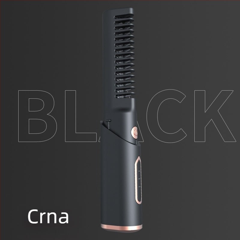 Električni češalj za izravnavanje, bežično USB punjenje, turmalinski keramički grijač, promjer toplinskog vodila <15 mm, 45W, 110-220V