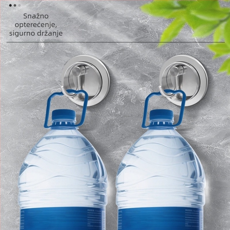 Skrivni rotirajući hak s gravitacijskim mehanizmom za zid ulaza, od nehrđajućeg čelika 304