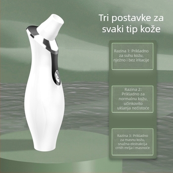 Vakuumski uređaj za čišćenje lica za uklanjanje crnih točkica, model DYM028, Define Beauty, vidljivo uklanja crne točkice i akne, 3 razine podešavanja