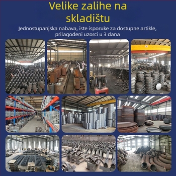 Kutni spoj za cijevi od nehrđajućeg i ugljičnog čelika, 45°/90°/180°, AAA kvaliteta, otporan na koroziju i visok tlak