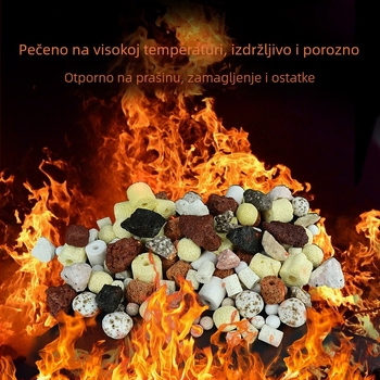 Filtracijsko sredstvo za akvarij – šuplje kvarcne nano-sferne kuglice za uzgoj nitrifikacijskih bakterija, keramički materijal, 1000 g