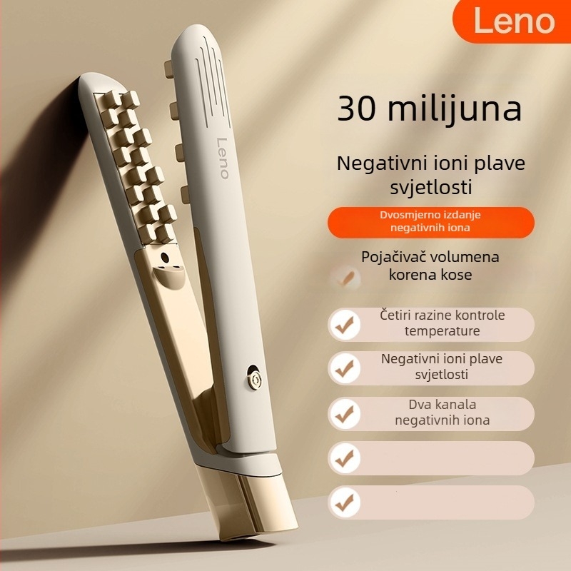 Tri u jedan styling uređaj za kosu: suho/ kovrčavo/ ravno s keramičkim grijanjem, 15–30W, prikaz temperature, automatsko isključivanje, zaštita od opeklina, negativni ioni