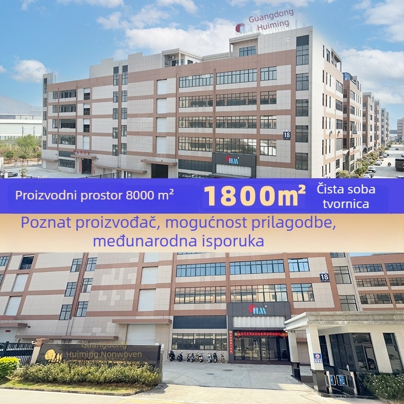 KN95 elektrostatno filtrno vlakno za maske, PP netkani materijal, GB standard