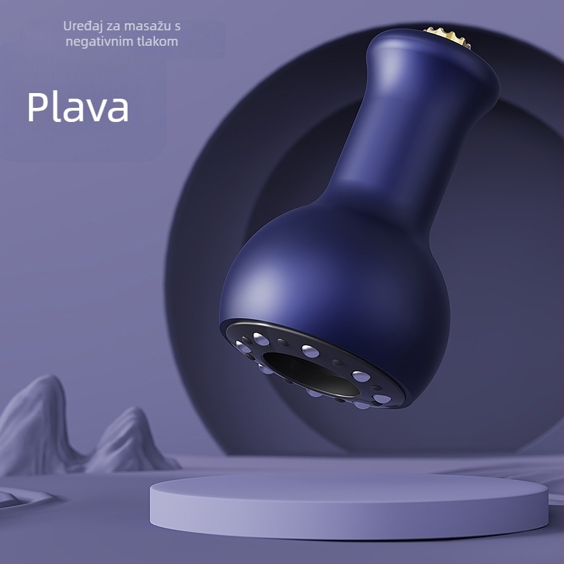 Cupping uređaj s USB napajanjem za cijelo tijelo, Guasha alat za masažu i otklanjanje blokada meridijana, Model 001, Težina 211 g