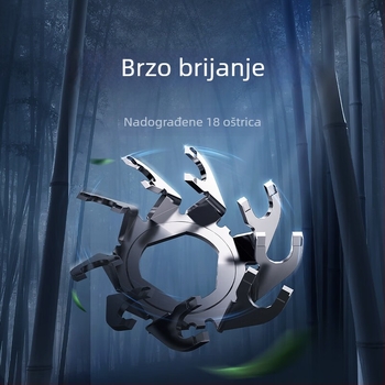 Xiao Mijia S101 električni brijač, rotirajuća glava s 3 oštrice, ugrađena punjiva baterija 300-500 mAh, autonomia do 60 minuta, potpuno periv.