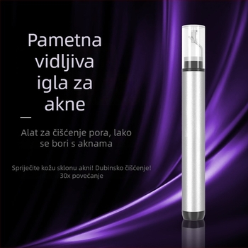 HD vizualna akne igla – električni čistač pora HWQ038, čišćenje pora, CE RoHS FCC certifikati, lansiran 2023, kućište: elektroplate i pjeskarenje