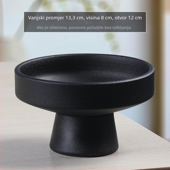 Keramički pladanj za mahovinu kuglicu, posuda za aranžiranje cvijeća, hidroponička biljka Narcis — Optimalna temperatura uzgoja: 1; Osvjetljenje: Neutralno; Vlažnost: Neutralno; Vrsta biljke: Narcis