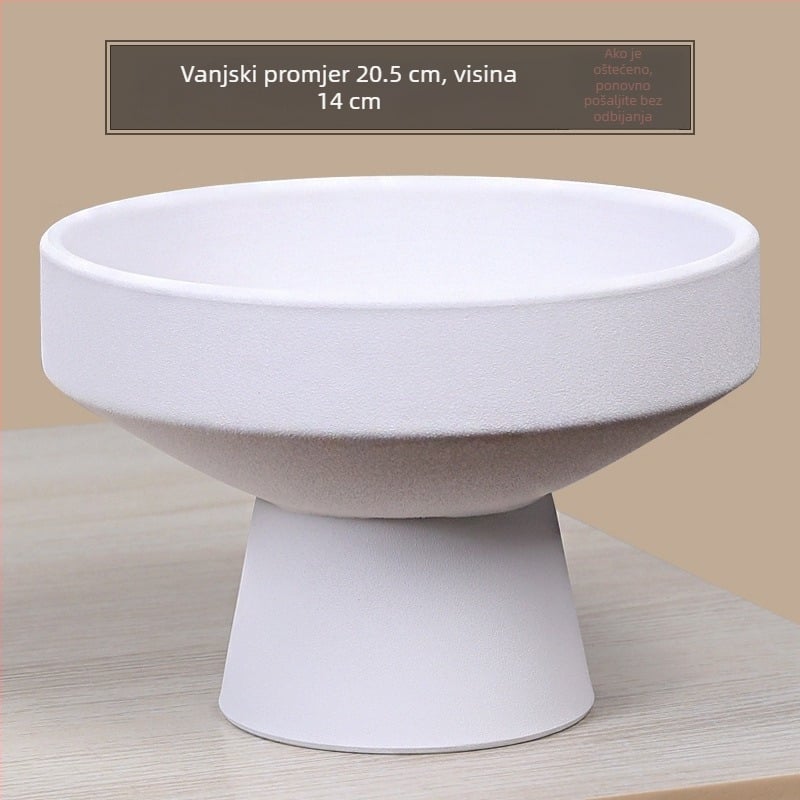 Keramički pladanj za mahovinu kuglicu, posuda za aranžiranje cvijeća, hidroponička biljka Narcis — Optimalna temperatura uzgoja: 1; Osvjetljenje: Neutralno; Vlažnost: Neutralno; Vrsta biljke: Narcis