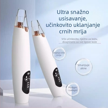 Uređaj za usisavanje crnih točaka — električni, kućna upotreba, snažan usis, model 5678, 3 brzine, sigurno za kožu