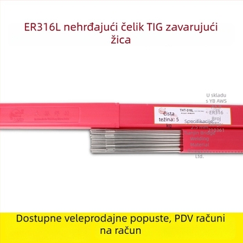 Bridge nehrđajući čelični argon lukom zavarivački drut, klase 304/308/309/316L, ravni drut, promjer 2,5 mm