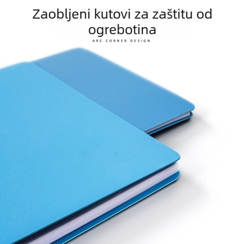 Huijin 131/121 plastični dokument klip s jednostrukim stegom, kapacitet 60–80 listova, s tiskanim logom
