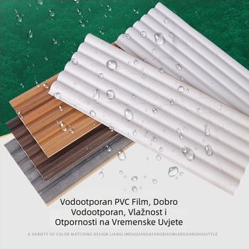 Polukružni zidni panel od vlakana bambuka, moderan stil, novi kineski stil; instalacijske usluge dostupne