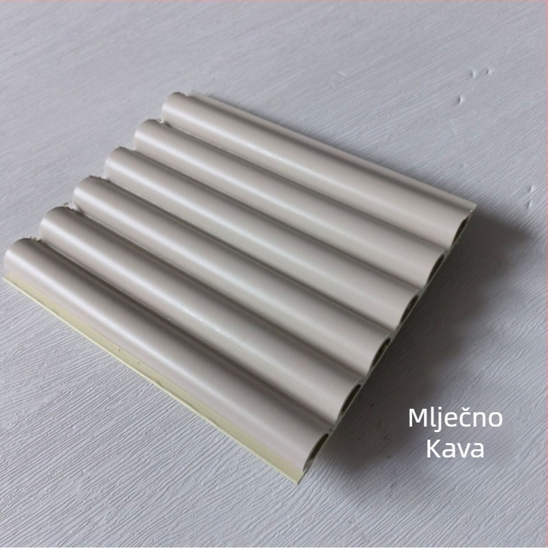 Polukružni zidni panel od vlakana bambuka, moderan stil, novi kineski stil; instalacijske usluge dostupne