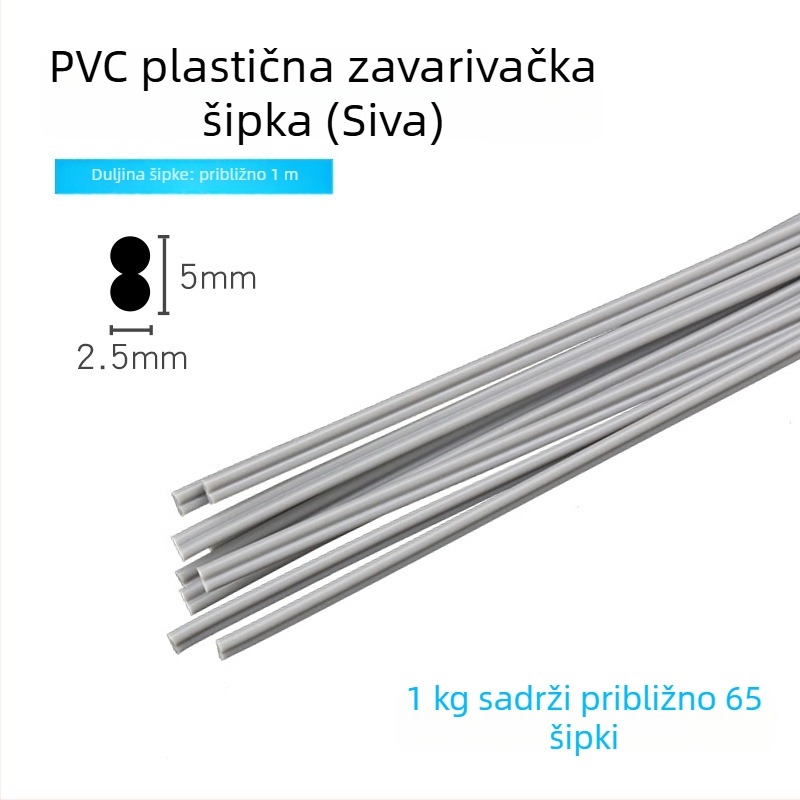 Plastične šipke za zavarivanje za popravak automobilskog branika (PP/ABS/PE/PVC/PPR)