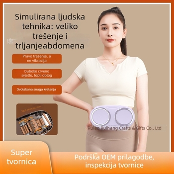 Masirač za sagorijevanje masnih naslaga s vibracijom i toplom kompresijom, USB napajanje, računalno upravljanje, do 4 masažne glave, kontinuirano varijabilni prijenos