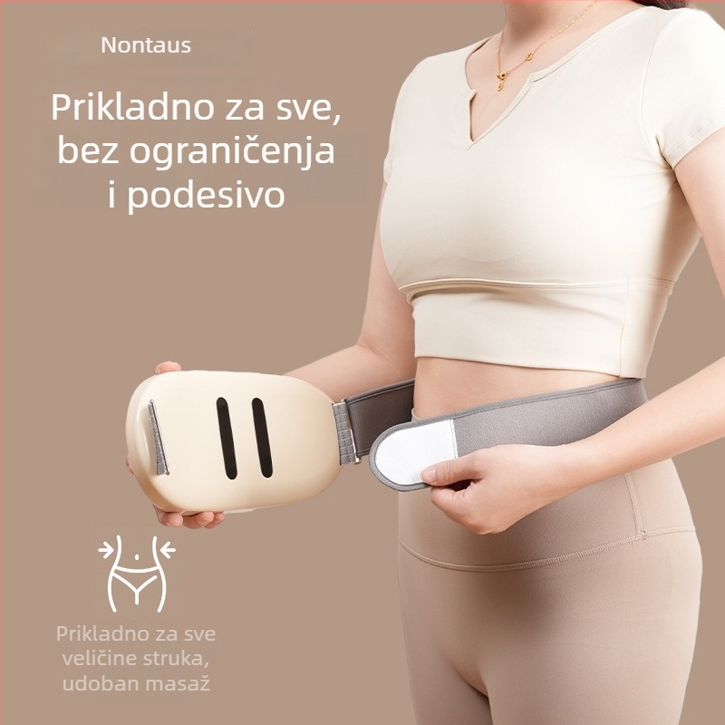 Masirač za sagorijevanje masnih naslaga s vibracijom i toplom kompresijom, USB napajanje, računalno upravljanje, do 4 masažne glave, kontinuirano varijabilni prijenos