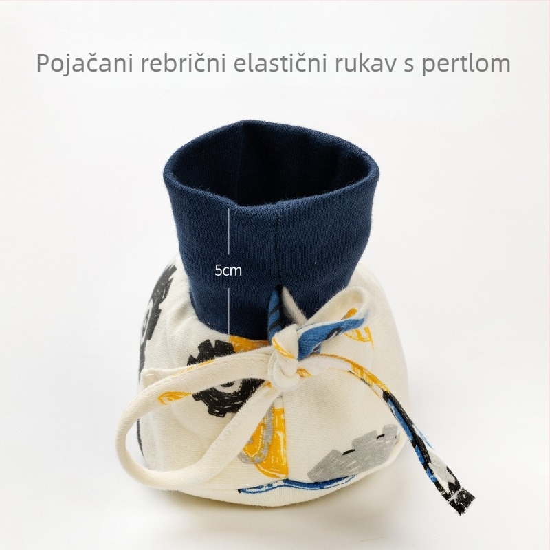 Dječje cipele od čiste pamuka, zima 2022, crtani stil, Muslintree/Cotton Tree; pogodno za dojenčad i djecu 1–3 godine