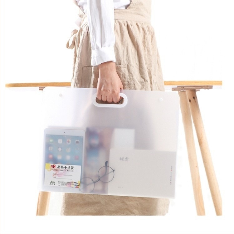 Torba za spremanje umjetničkog portfolija, plastična, Haichuan stationery, model 1616233, debljina 3,5 cm