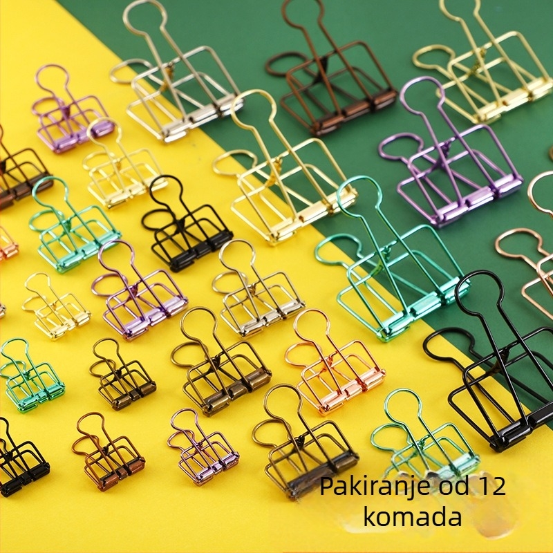 Yuezhen metalna mapa za bilješke, long-tail klipse i dovetail klipovi